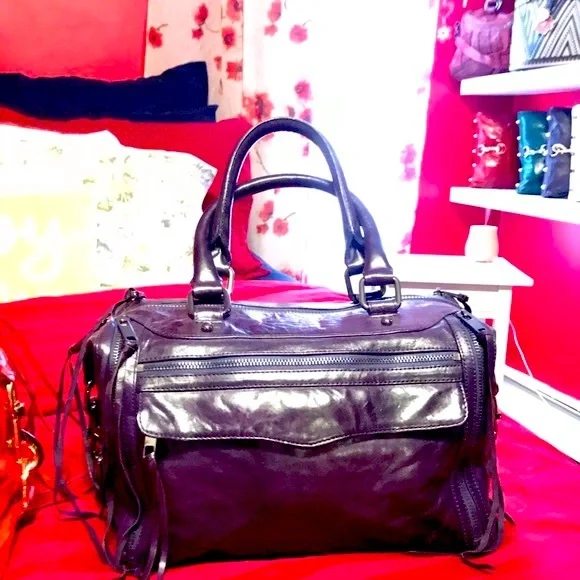 Rebecca Minkoff Purple Haze Zip MAM Morning After Mini Bag Handbag SUPER RARE - Picture 4 of 5